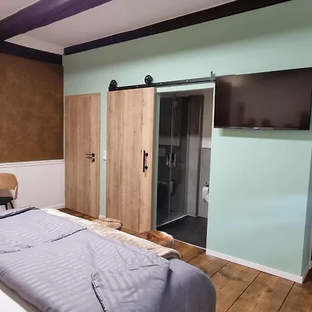 Fewo Zur Alten Tischlerei Herzberg am Harz Kamer foto
